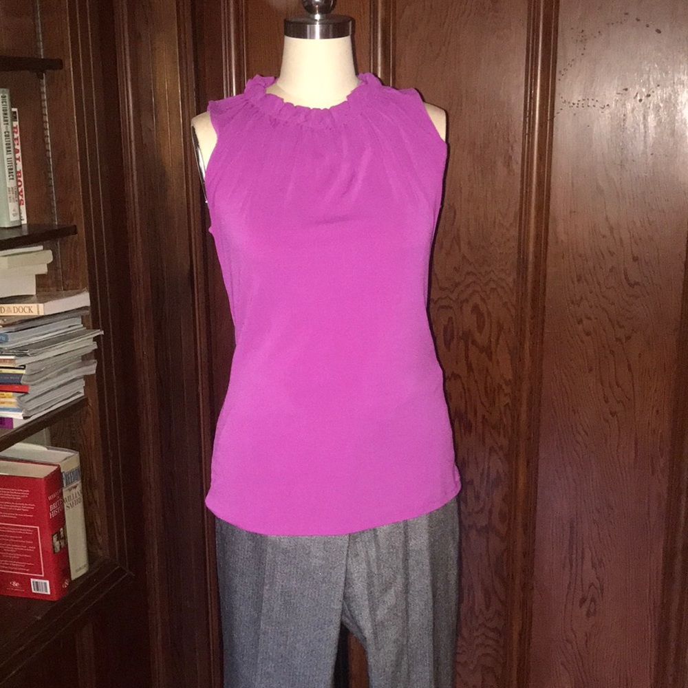 Magenta Banana Republic Top